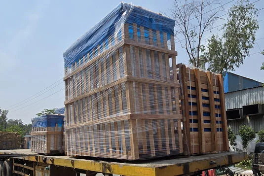heavy-duty wooden crates