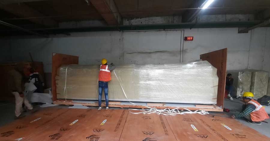 On-site Crate Packaging