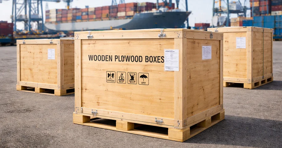 Wooden Plywood Boxes