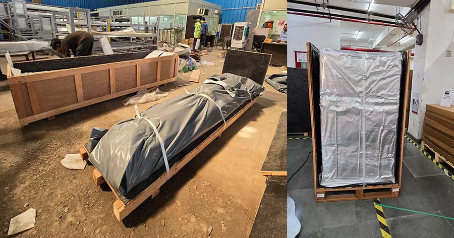 On-site Crate Packaging